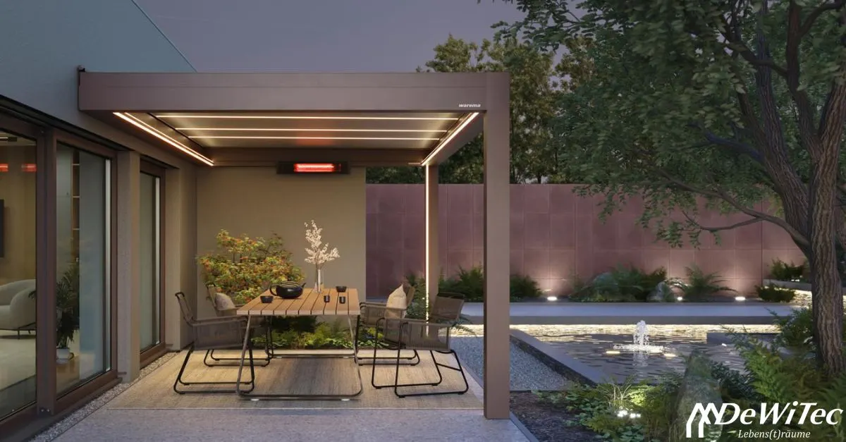 Komfort trifft Design: Outdoor Living mit Lamaxa Lamellendächern von WAREMA