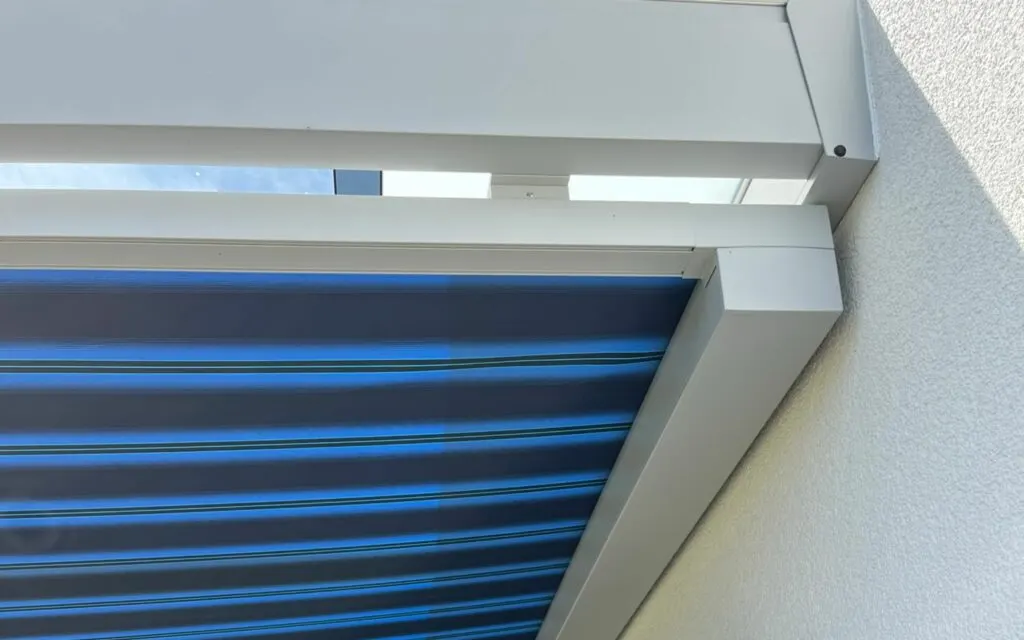 Unterglasmarkise - kubische Form